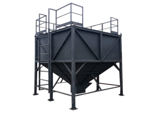 Бункер для хранения пеллет 8 м.куб головне