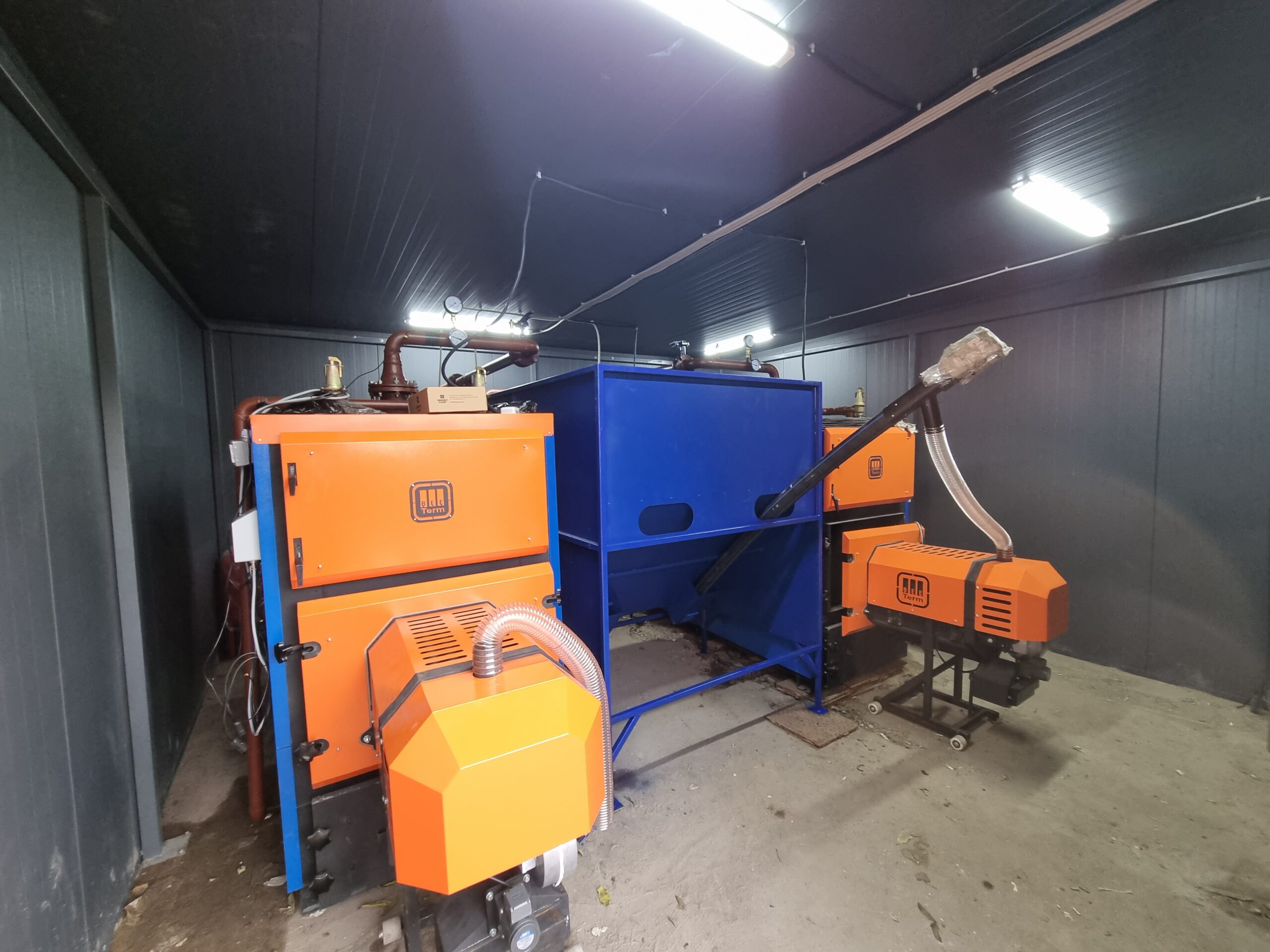 Пелетний котел BEETERM 2х300 кВт