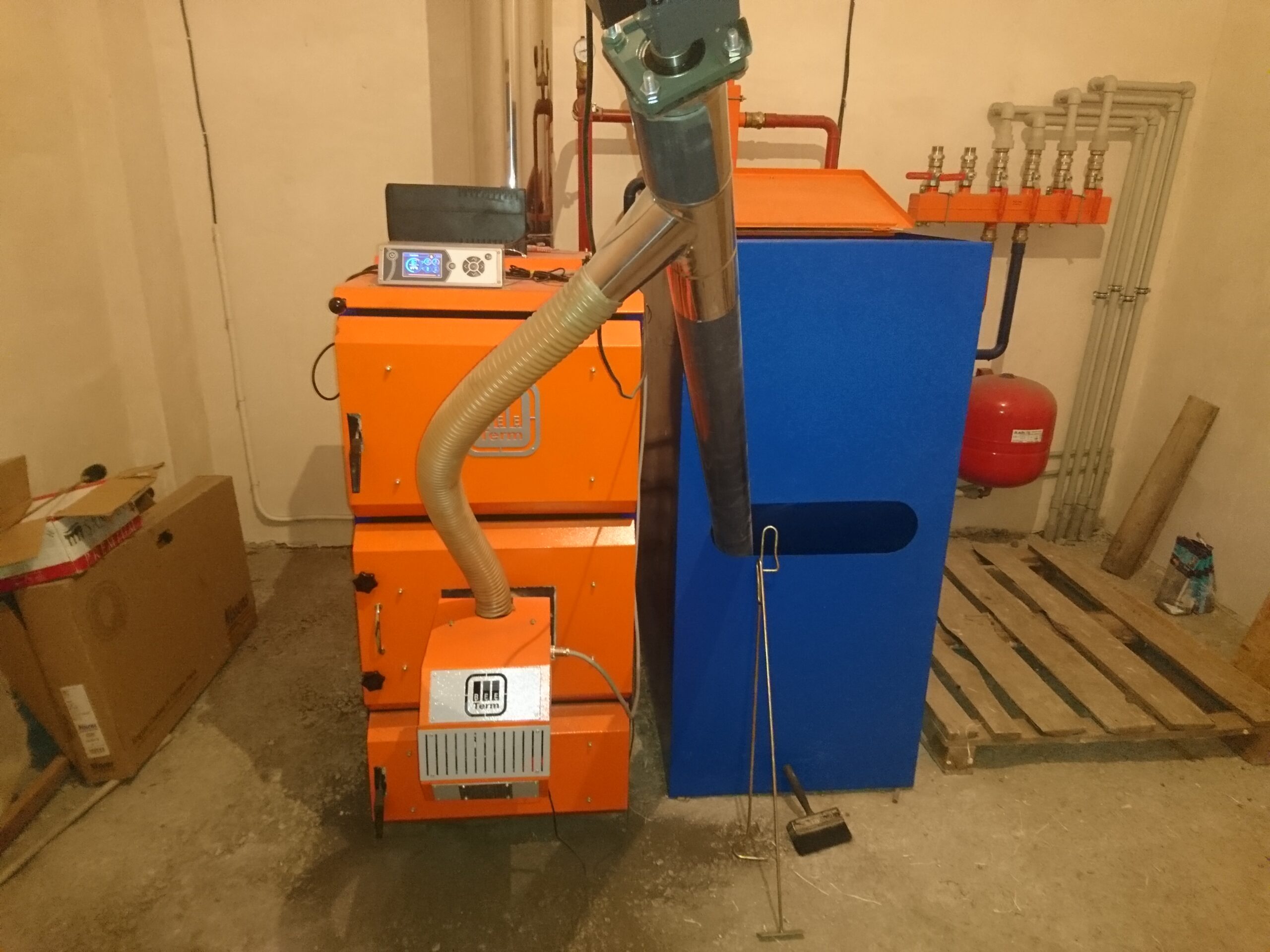 Пелетний котел BEETERM 40 кВт